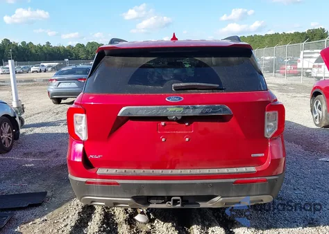 2020 Ford Explorer Xlt из США, поврежденный, VIN 1FMSK7DHXLGA33414